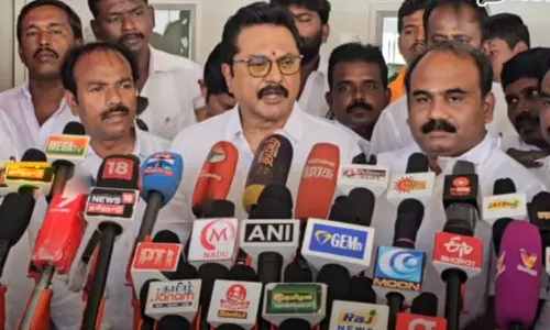 தேர்தலுக்கு பின் விஜய் கட்சியை தொடர்வாரா? இல்லையா? என்பது தெரியவரும் - சரத்குமார்!