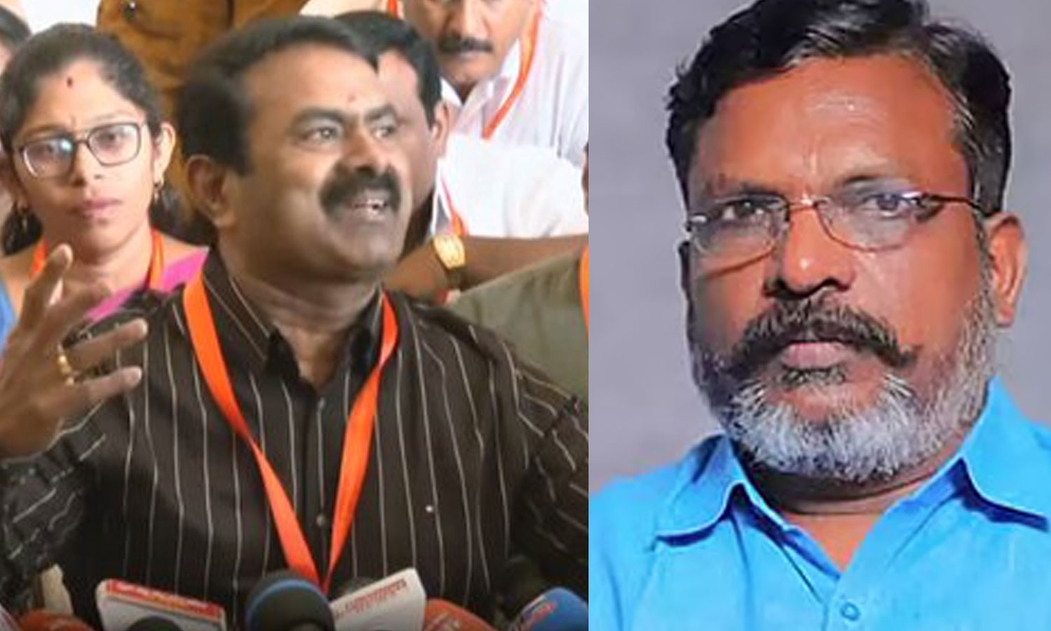 என்னையும், விஜயையும் பா.ஜ.க. பெற்றெடுத்தபோது அவர்தான் பிரசவம் பார்த்தார்- திருமாவளவனை சாடிய சீமான்