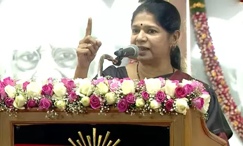 பாஜகவிற்கு சம்மட்டி அடியாக முதலமைச்சர் மு.க.ஸ்டாலின் உள்ளார் - கனிமொழி!