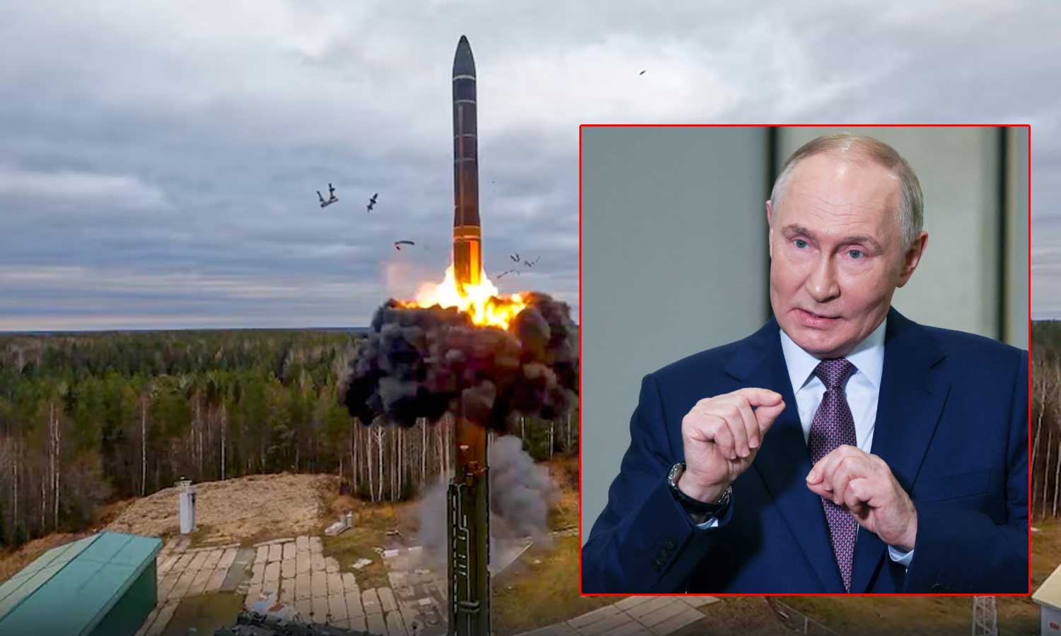 செயல்பாட்டுக்கு வந்தது அணுஆயுதங்களை சுமந்து செல்லும் ஒரேஷ்னிக் ஏவுகணை: ரஷியா அறிவிப்பு