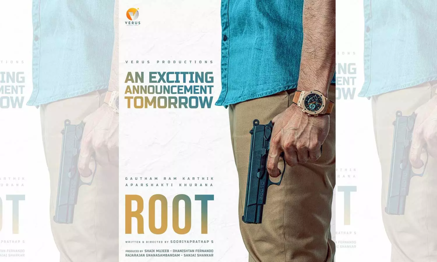 கவுதம் கார்த்திக் நடிக்கும் ரூட் படத்தின் புதிய அறிவிப்பு நாளை வெளியாகிறது கவுதம் கார்த்திக் நடிக்கும் ரூட் படத்தின் புதிய அறிவிப்பு நாளை வெளியாகிறது