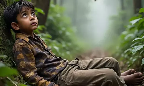 ஒடிசா காட்டுக்குள் இரவு முழுவதும் தந்தையின் உடலுக்கும், மயங்கி கிடந்த தாய்க்கும் காவல் இருந்த 5 வயது சிறுவன்