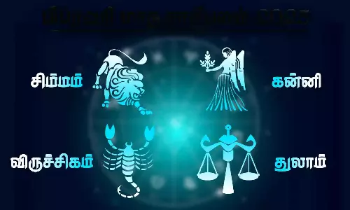2026 New Year rasi palan- சிம்மம் முதல் விருச்சிகம் வரை 4 ராசிபலன்களுக்கான புத்தாண்டு ராசிபலன்
