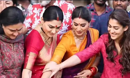 மூக்குத்தி அம்மன் 2 படப்பிடிப்பு நிறைவு: வீடியோ வெளியிட்ட படக்குழு