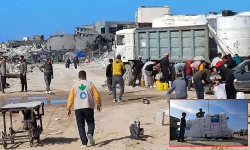 ஜனவரி 1-ந்தேதி முதல் காசாவில் பல உதவி அமைப்புகளின் செயல்பாடுகளை நிறுத்த முடிவு:  இஸ்ரேல்