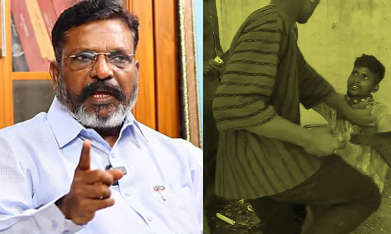 திருத்தணி சம்பவம்: தமிழ்நாட்டுக்கு தலைகுனிவு- திருமாவளவன்