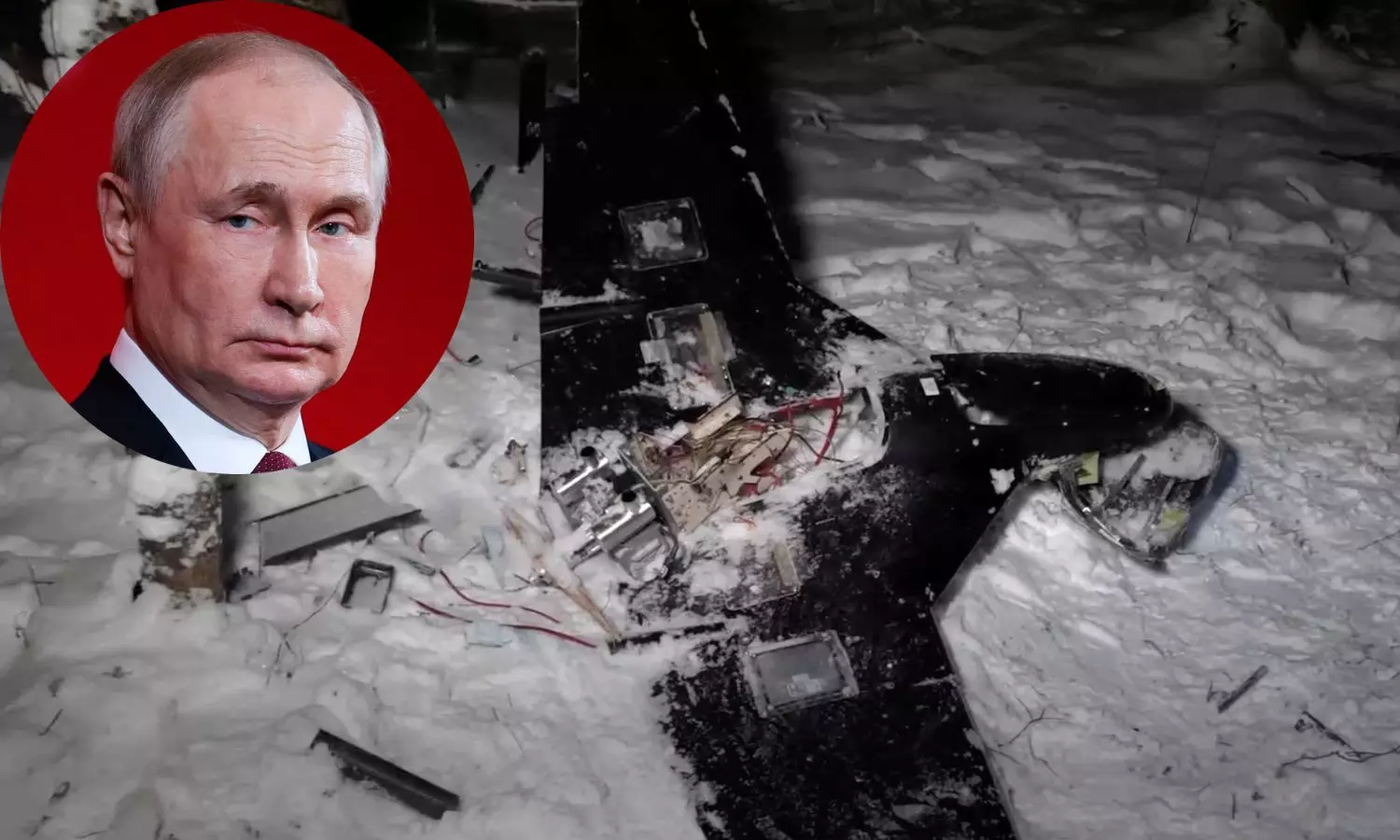 புதின் வீட்டின் மீது தாக்குதல் - சுட்டு வீழ்த்தப்பட்ட உக்ரைன் டிரோனின் வீடியோவை வெளியிட்ட ரஷியா