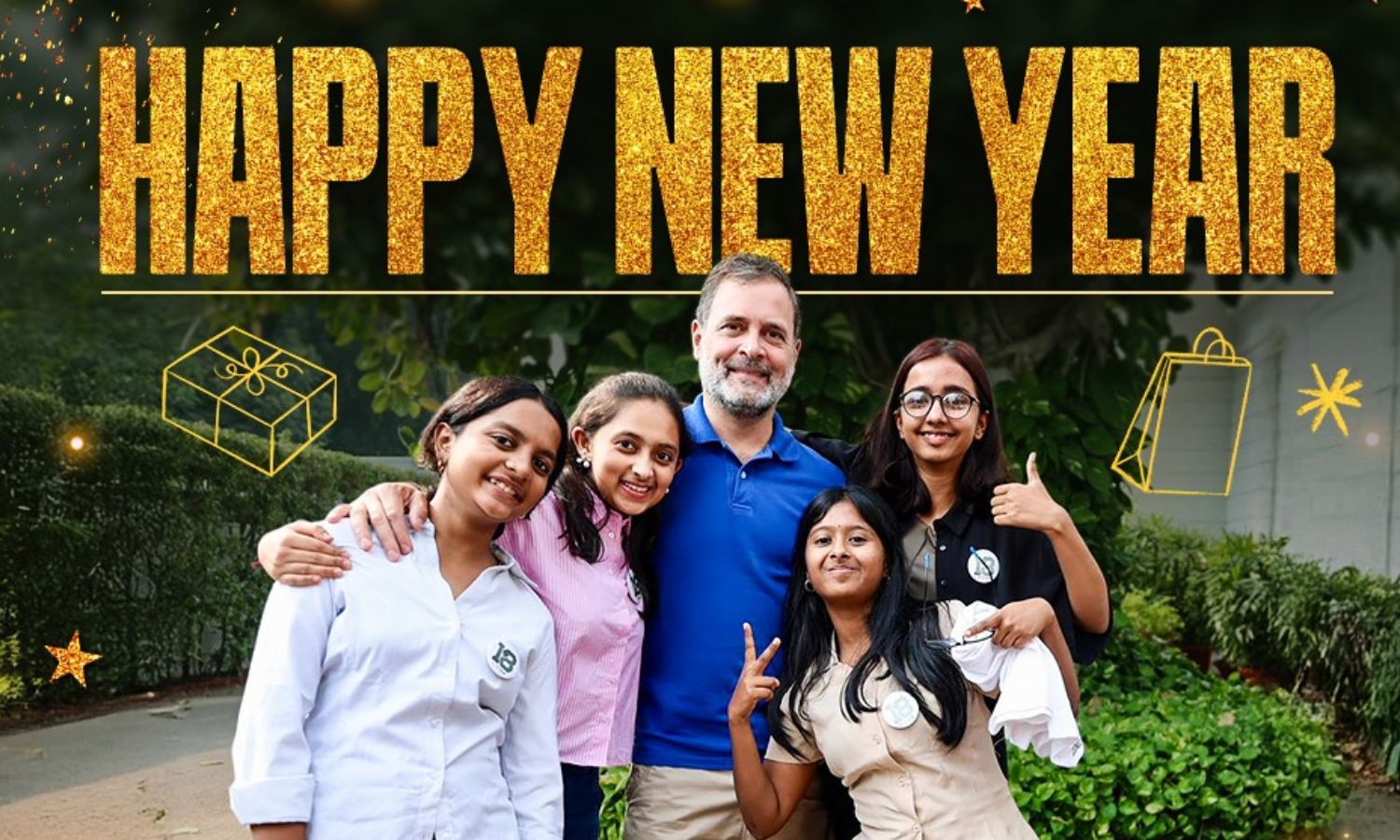 புத்தாண்டு அனைவருக்கும் மகிழ்ச்சியையும் வெற்றியையும் தரட்டும்.. ராகுல் காந்தி வாழ்த்து