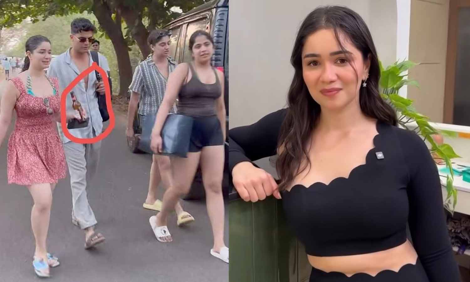 வீடியோ: கோவாவில் பீர் பாட்டிலுடன் வலம் வந்த சாரா டெண்டுல்கர்