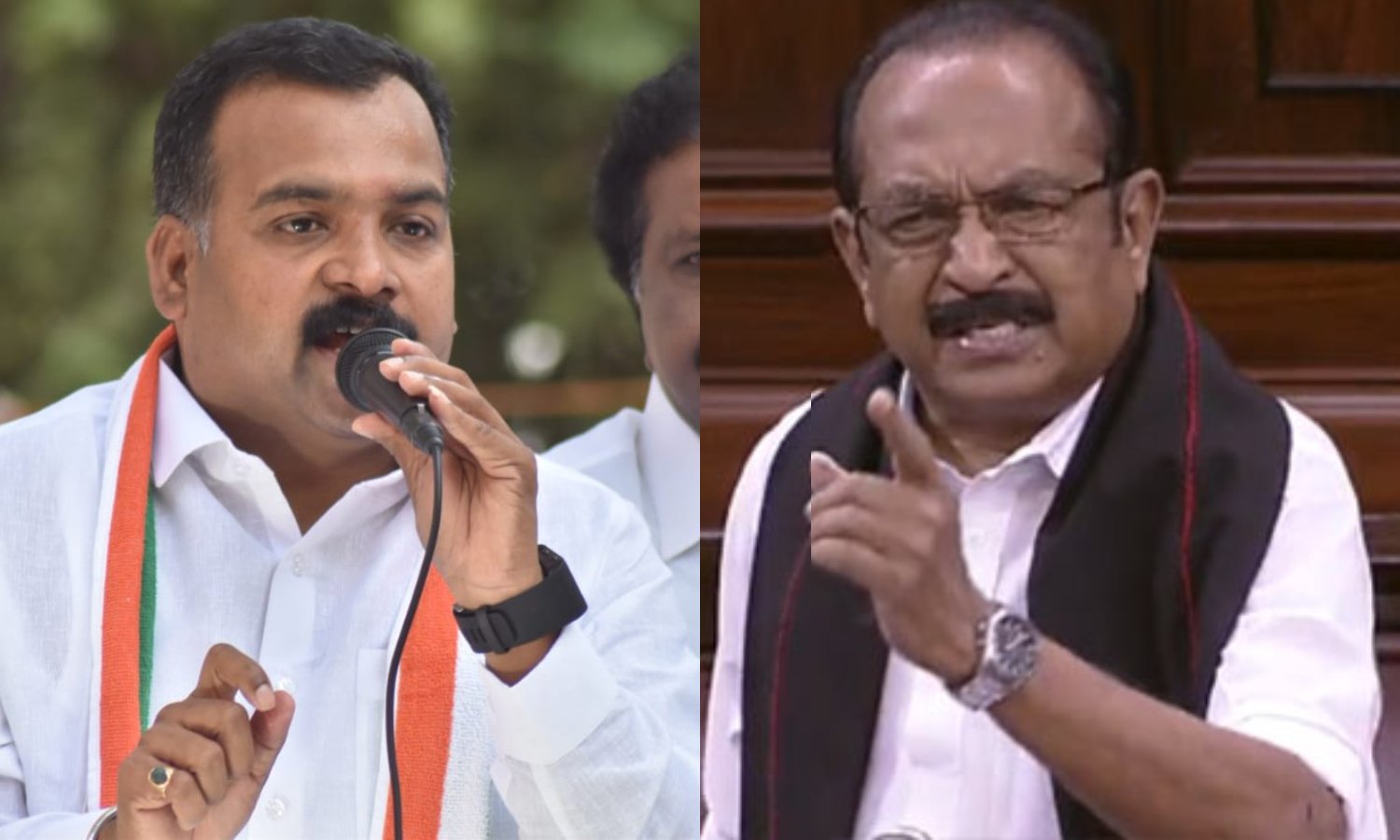 'லட்சுமண ரேகையை தாண்டும் பழக்கம் எங்களுக்கு கிடையாது' - மாணிக்கம் தாகூருக்கு வைகோ பதிலடி!