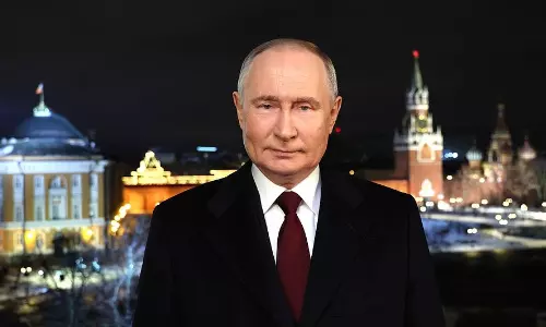உக்ரைன் போரில் ரஷியா வெல்லும்.. புத்தாண்டு உரையில் நாட்டுக்கு மக்களுக்கு வாக்கு கொடுத்த புதின்