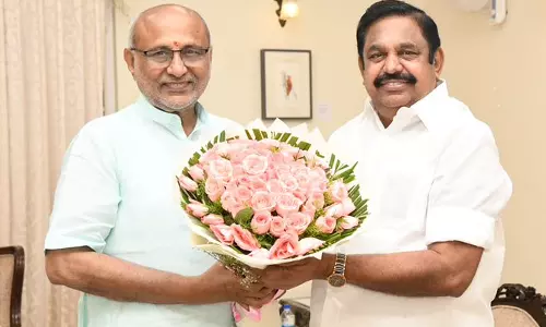 சென்னையில் துணை ஜனாதிபதி சி.பி.ராதாகிருஷ்ணனுடன் இ.பி.எஸ் சந்திப்பு