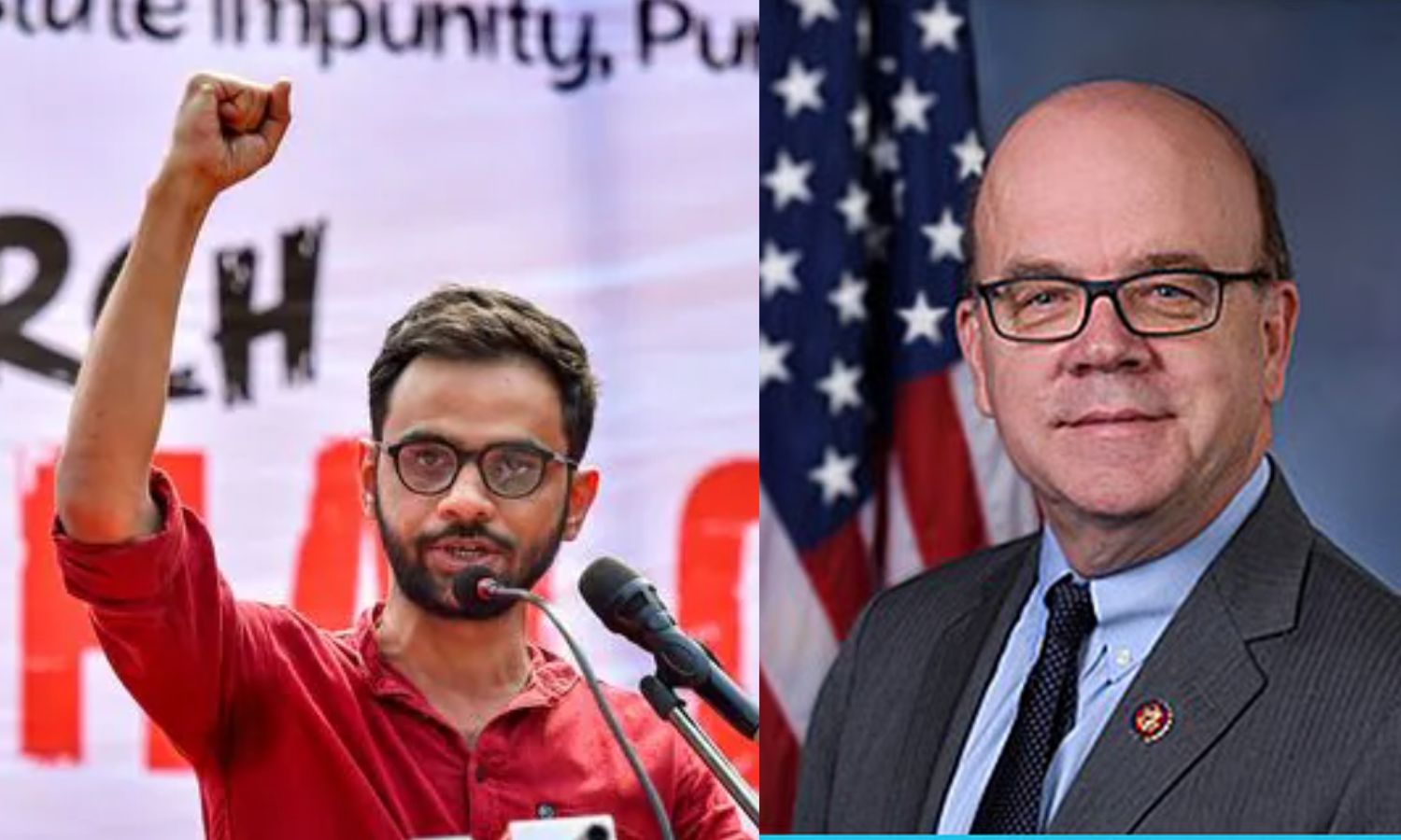 உமர் காலிதுக்கு ஜாமீன் வழங்க வேண்டும்.. அமெரிக்க எம்.பி.க்கள்  குழு இந்தியாவுக்கு கடிதம்