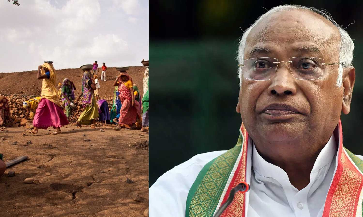 MGNREGA-ஐ தாக்குவது கோடிக்கணக்கான தொழிலாளர்கள் மீது தாக்குவது போன்றது: கார்கே விமர்சனம்