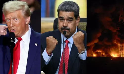 வெனிசுலா அதிபர் நிகோலஸ் மதுரோ, அவரது மனைவி சிறைபிடிப்பு.. நாடு கடத்தப்போவதாக டிரம்ப் அறிவிப்பு