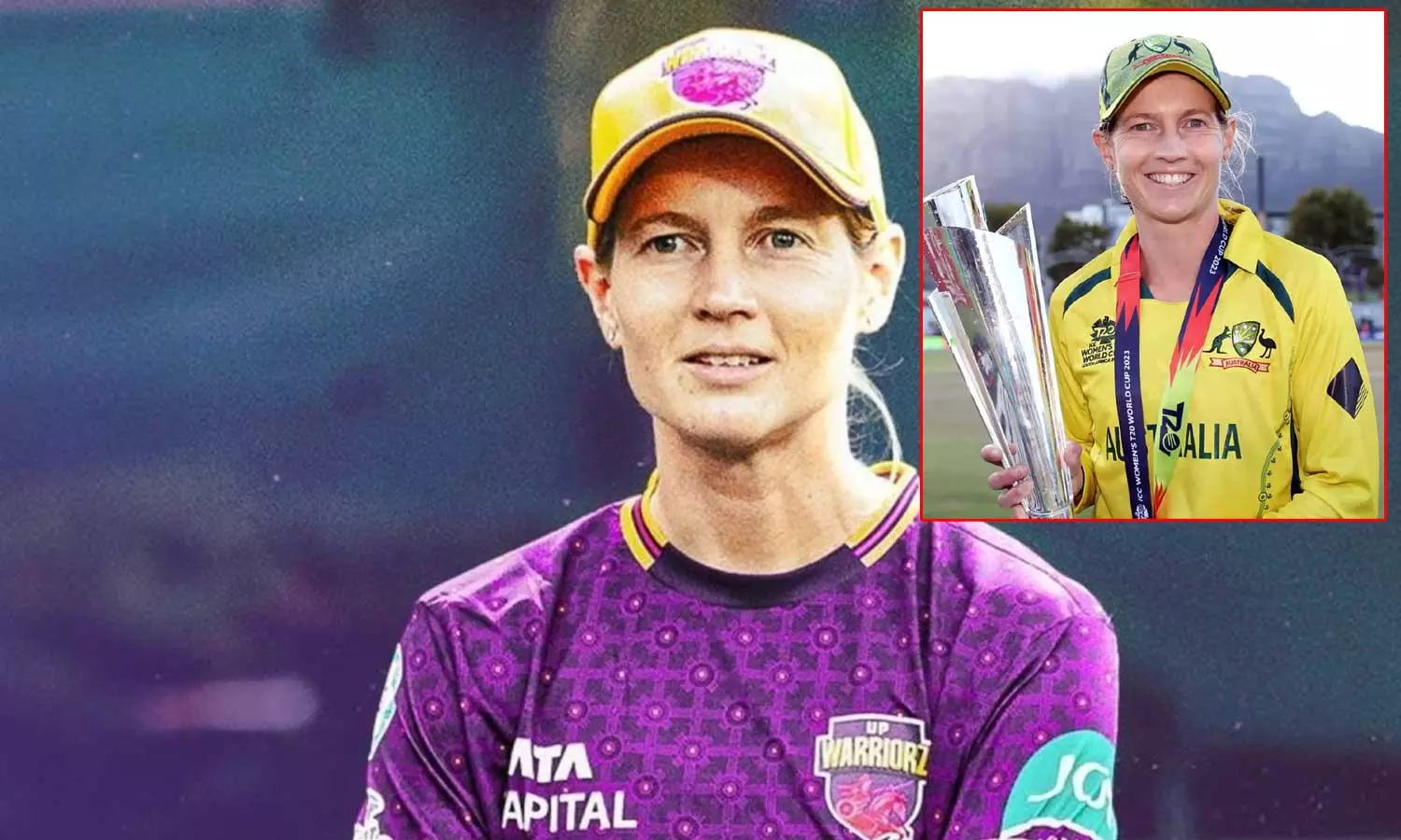 பெண்கள் பிரீமியர் லீக்: உ.பி. வாரியர்ஸ் அணியின் கேப்டனாக மெக் லேனிங் நியமனம் பெண்கள் பிரீமியர் லீக்: உ.பி. வாரியர்ஸ் அணியின் கேப்டனாக மெக் லேனிங் நியமனம்