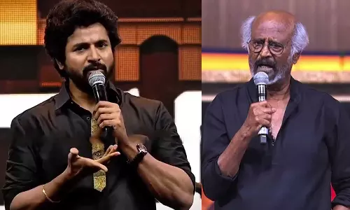 பராசக்தி இசை வெளியீட்டு விழாவில் ரஜினி ஸ்டைலில் பேசிய சிவகார்த்திகேயன் - வைரல் வீடியோ