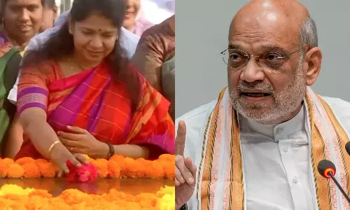 கனிமொழிக்கு பிறந்தநாள் வாழ்த்து தெரிவித்த அமித்ஷா