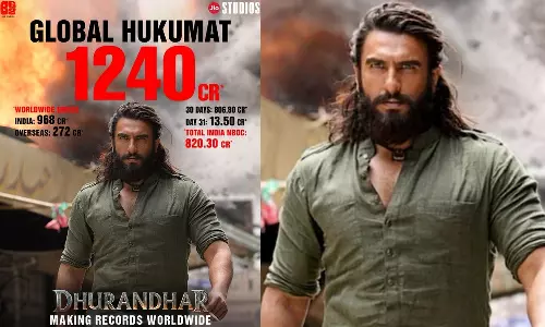 உலகளவில் வசூலில் முத்திரை பதிக்கும் துரந்தர்- போஸ்டர் வெளியிட்ட படக்குழு