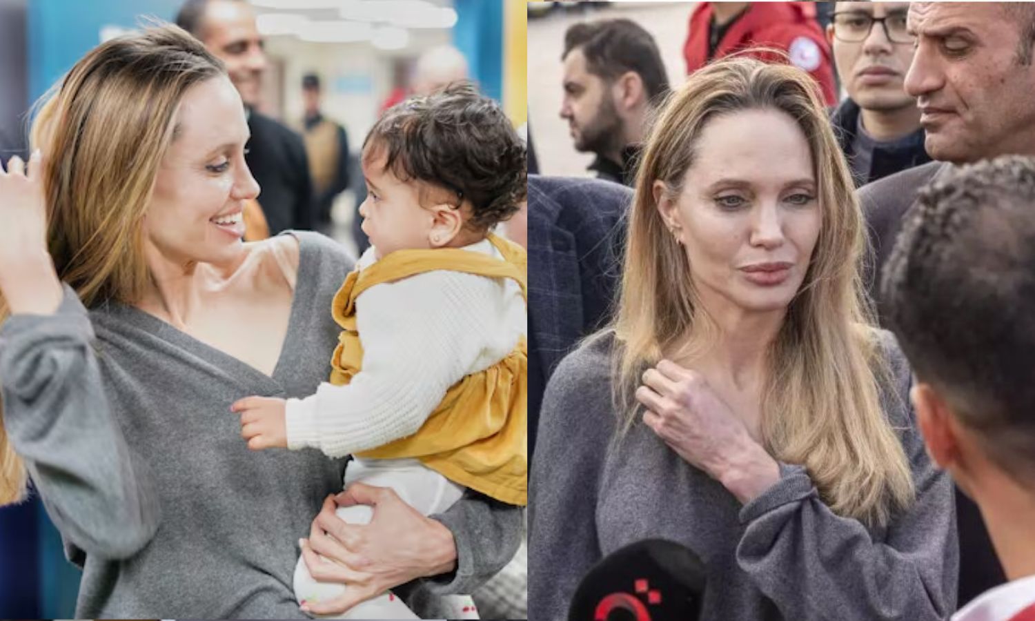 ரஃபா எல்லைக்கு நேரில் சென்ற ஏஞ்சலினா ஜோலி.. காசாவுக்குள் உதவிகளை அனுமதிக்க வலியுறுத்தல்