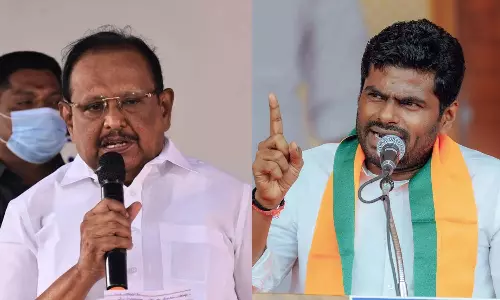 நாவடக்கம் இன்றித் திரியும் திமுகவினருக்கு, தமிழ்நாடு மக்கள் விரைவில் பாடம் புகட்டுவார்கள் -  அண்ணாமலை