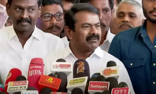 நெருக்கடி தரும் அளவிற்கு அப்படி ஒன்றும் படத்தில் இல்லையே - ஜன நாயகன் விவகாரம் குறித்து சீமான் கருத்து!