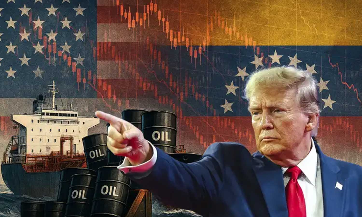 அமெரிக்காவுக்கு 5 கோடி பேரல் கச்சா எண்ணெயை வெனிசுலா அனுப்பும் - டிரம்ப்