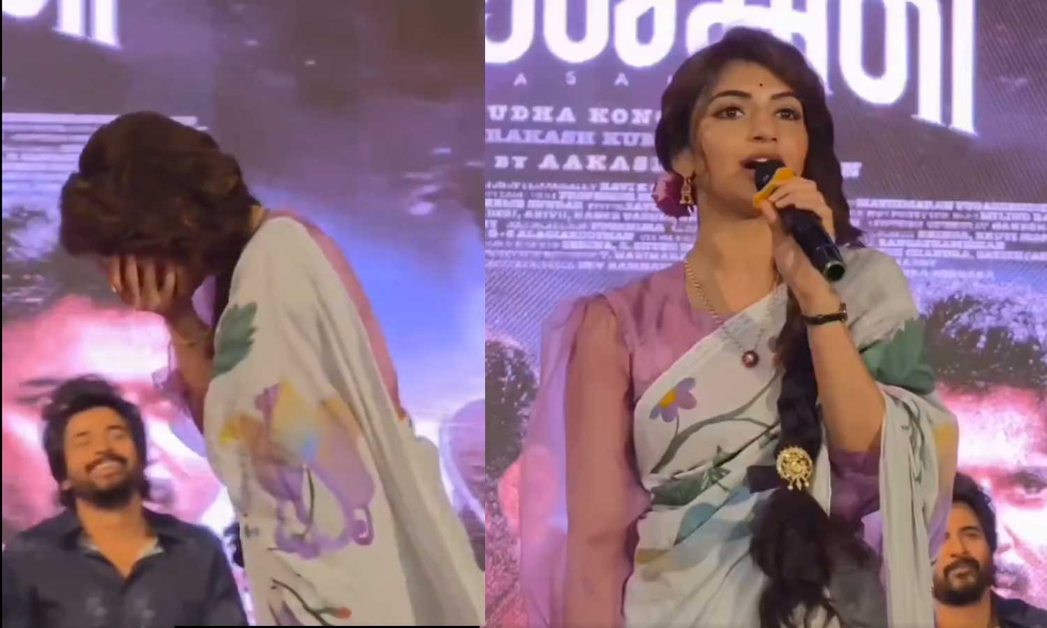 VIDEO: கலைக்கல்லூரியில் டாக்டர் மாணவர்களா?  - ஸ்ரீலீலா பேச்சால் விழுந்து விழுந்து சிரித்த SK