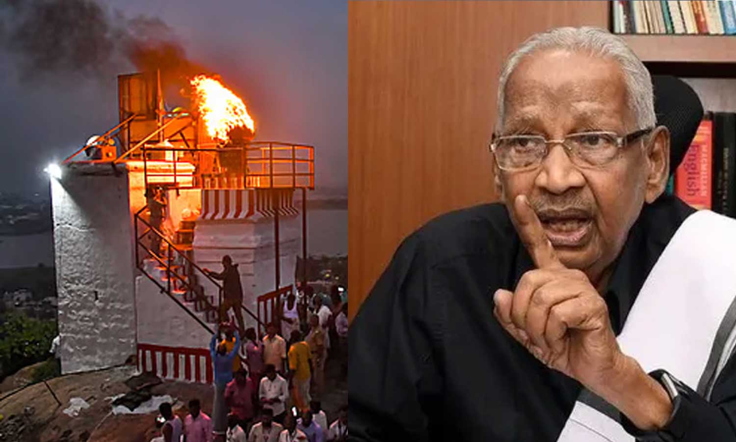 திருப்பரங்குன்றம் பிரச்சனையில் RSS அரசியல்  - கி.வீரமணி அறிக்கை