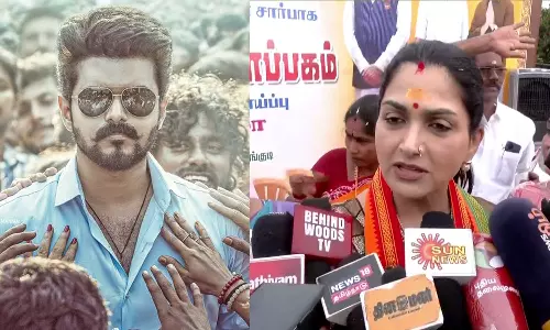 NDA கூட்டணிக்கு பல கட்சிகள் வரும்... விஜய்க்கு வரும் கூட்டம் எல்லாம் ஓட்டாக மாறுமா? - குஷ்பு