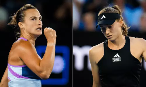 பிரிஸ்பேன் ஓபன் டென்னிஸ்: சபலென்கா, ரிபாகினா காலிறுதிக்கு முன்னேற்றம்