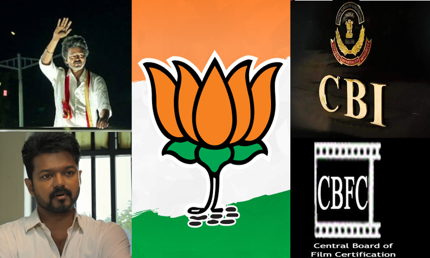 விஜய் - சி.பி.ஐ. - ஜன நாயகன் - தணிக்கை வாரியம் : நெருக்கடி கொடுக்கிறதா பா.ஜ.க.?