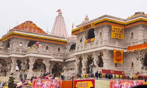 அயோத்தி ராமர் கோயிலைச் சுற்றி 15 கி.மீ தூரத்திற்கு அசைவ உணவுகளுக்குத் தடை.. ஆன்லைன் டெலிவரிக்கும் தடை