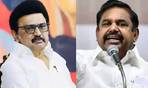 உறுதியளிக்கப்பட்ட ஓய்வூதியத் திட்டம் திமுக அரசின் பித்தலாட்ட நாடகம்: எடப்பாடி பழனிசாமி விமர்சனம் உறுதியளிக்கப்பட்ட ஓய்வூதியத் திட்டம் திமுக அரசின் பித்தலாட்ட நாடகம்: எடப்பாடி பழனிசாமி விமர்சனம்