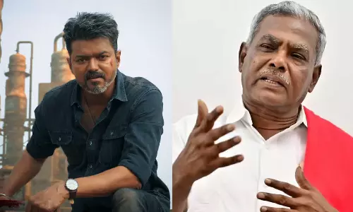 ஜன நாயகன் விவகாரம்: விஜய் மவுனமாக இருப்பது சந்தேகத்தை எழுப்புகிறது- சிபிஎம் சண்முகம் ஜன நாயகன் விவகாரம்: விஜய் மவுனமாக இருப்பது சந்தேகத்தை எழுப்புகிறது- சிபிஎம் சண்முகம்