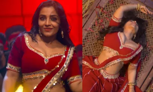 கவர்ச்சியில் களம் இறங்கிய கர்ணன் பட கதாநாயகி.. வைரலாகும் குத்துப் பாடல்!