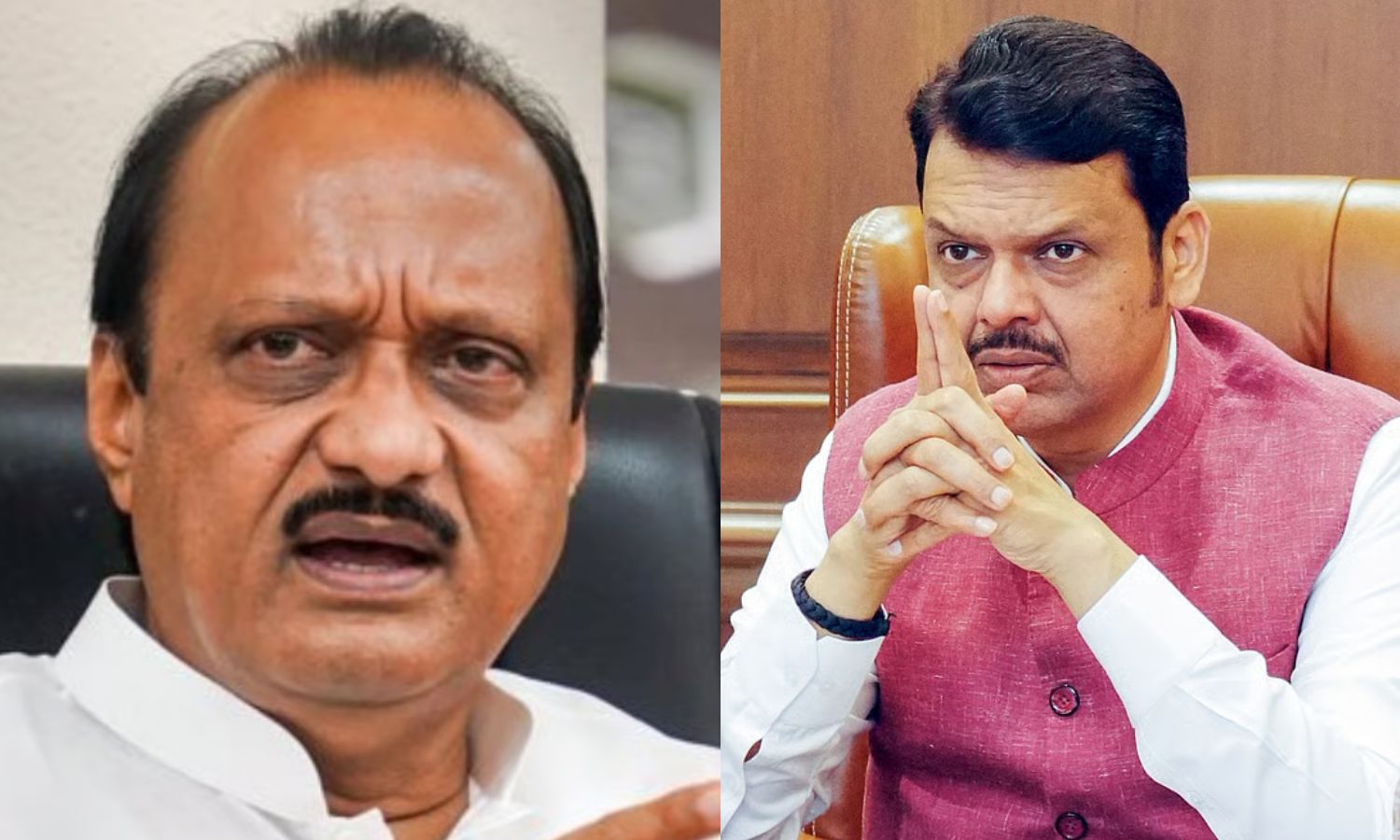 பாஜக ஊழல் செய்வதாக குற்றம்சாட்டிய அஜித் பவார் - அவர் வெறும் வாய்ப் பேச்சு தான் என பட்நாவிஸ் விமர்சனம்