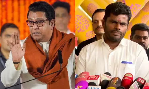 மும்பைக்கு வருவேன் என் காலை வெட்டிப்பாருங்கள் -  ராஜ் தாக்கரே விமர்சனத்திற்கு அண்ணாமலை பதிலடி