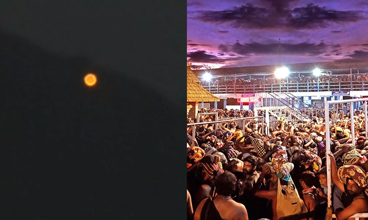 லட்சக்கணக்கில்-குவிந்த-பக்தர்கள்..-சபரிமலையில்-ஜோடி-வடிவில்-காட்சியளித்த-அய்யப்பன்--மகர-ஜோதி-மகா-தரிசனம்