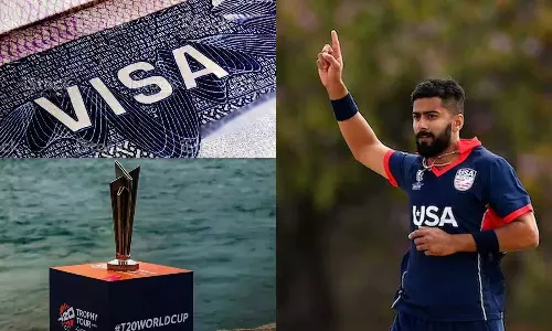 டி20 உலக கோப்பை: 4 அமெரிக்க வீரர்களுக்கு இந்திய விசா மறுப்பு -  ஏன் தெரியுமா?