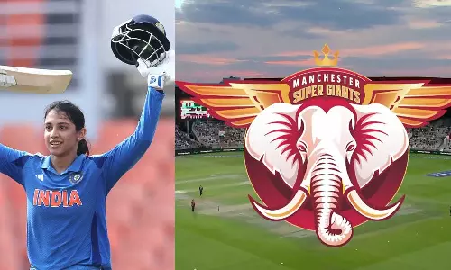 The Hundred தொடர்: மான்செஸ்டர் சூப்பர் ஜெயன்ட்ஸ் அணியில் ஸ்மிரிதி மந்தனா