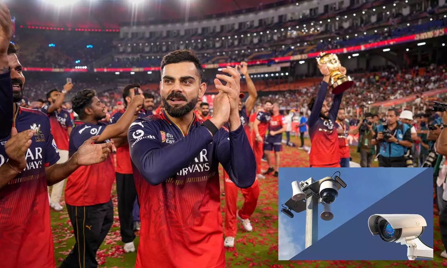 சின்னசாமி-மைதானத்தில்-ஏ.ஐ.-கேமராக்கள்-பொருத்த-ஆர்.சி.பி.-பரிந்துரை