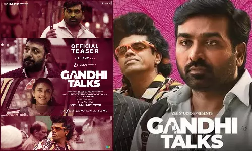 A Silent Film..! காந்தி டாக்ஸ் படத்தின் டீசர் வெளியானது