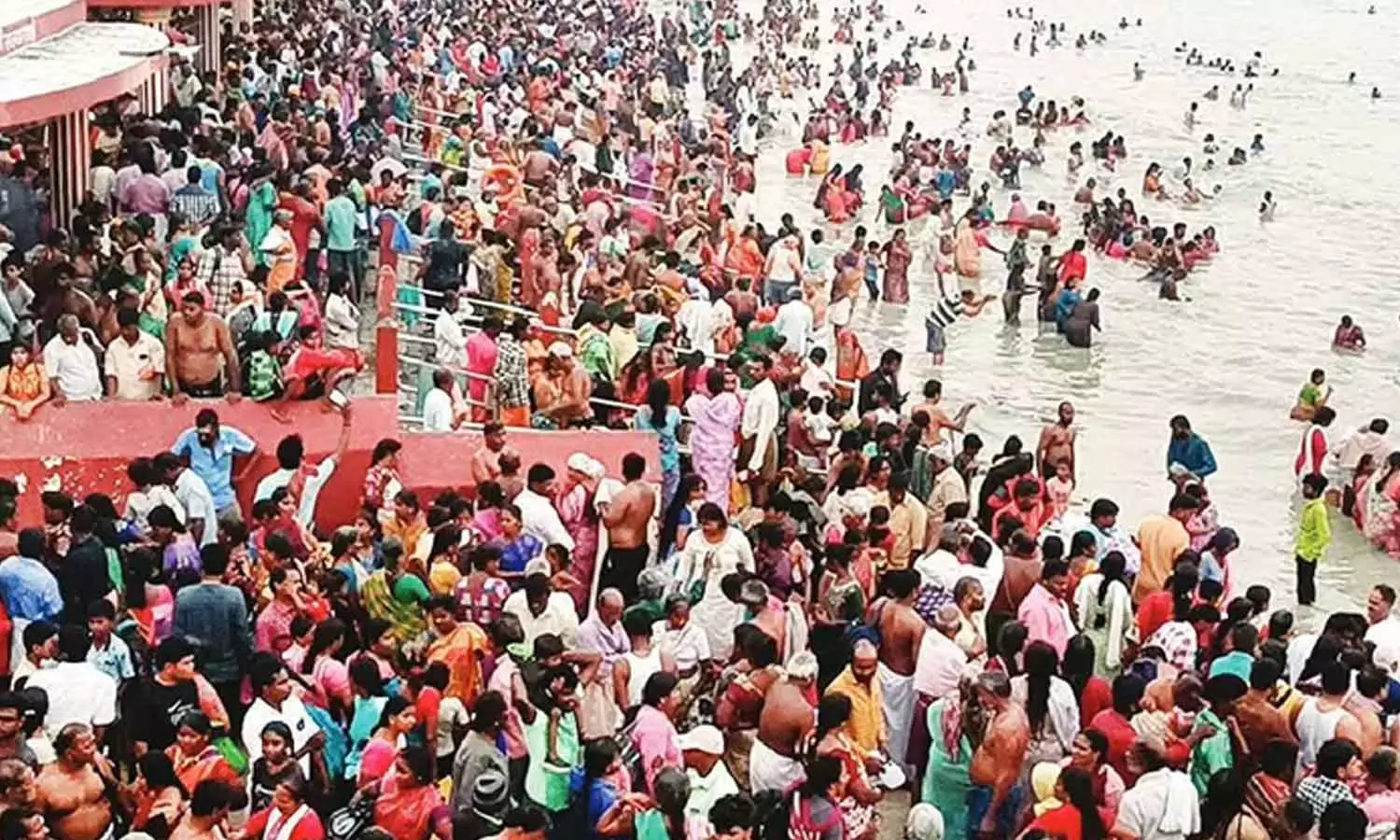 இன்று-தை-அமாவாசை...-முன்னோர்களுக்கு-திதி-கொடுக்க-குவிந்த-மக்கள்