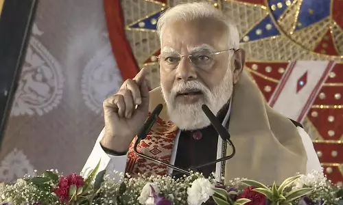 மக்களின் நம்பிக்கையை காங்கிரஸ் இழந்துவிட்டது- அசாம் கூட்டத்தில் பிரதமர் மோடி பேச்சு