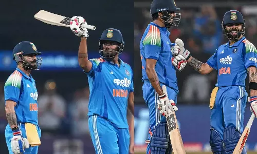 நியூசிலாந்து பந்து வீச்சாளர்களுக்கு மரண பயத்தை காட்டிய ஹர்ஷித் ராணா: 41 பந்தில் அரைசதம் விளாசினார்