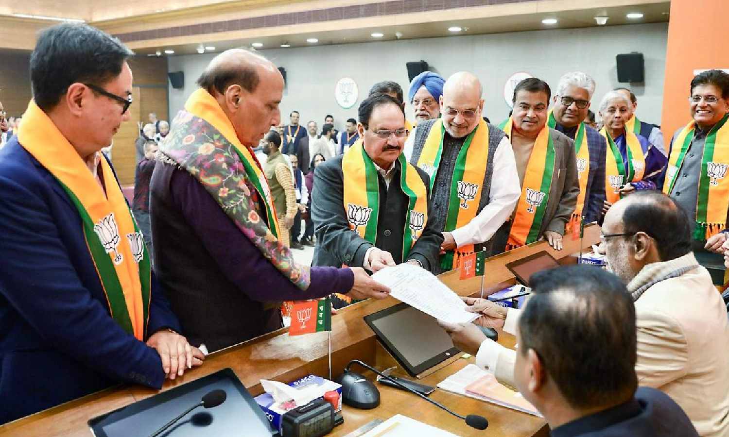 பாஜக தேசிய தலைவராக ஒருமனதாக தேர்வு... நாளை பதவியேற்கிறார் நிதின் நபின்!