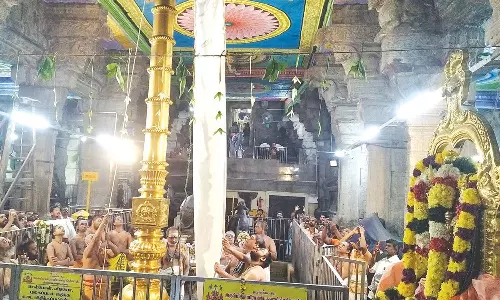 திருப்பரங்குன்றம் முருகன் கோவிலில் தெப்பத்திருவிழா கொடியேற்றத்துடன் தொடக்கம்