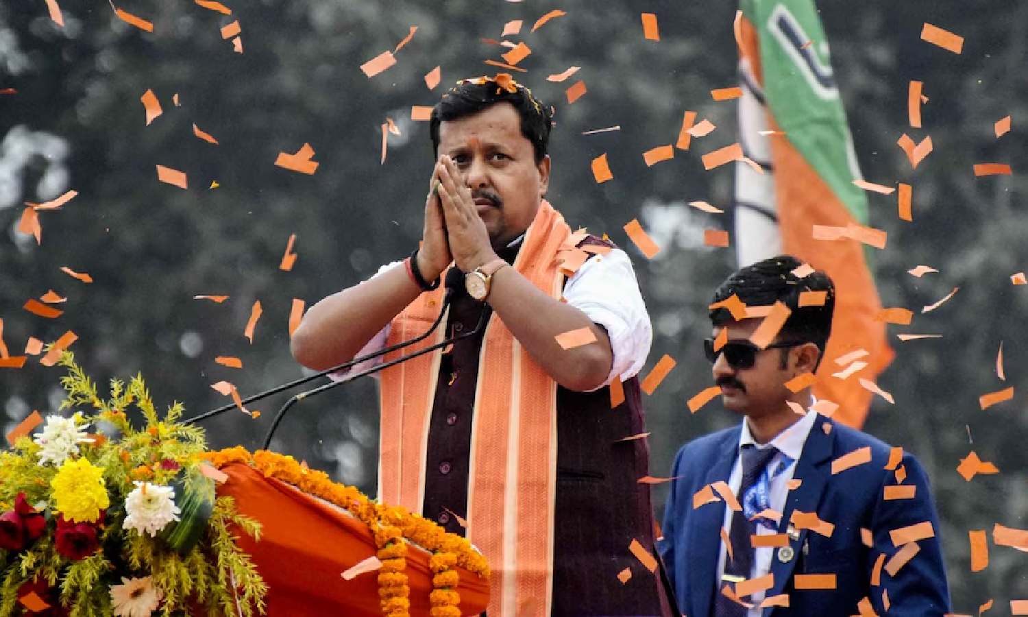 பாஜக தேசியத் தலைவராக பதவியேற்ற நிதின் நபினுக்கு  இசட்-பிரிவு பாதுகாப்பு!