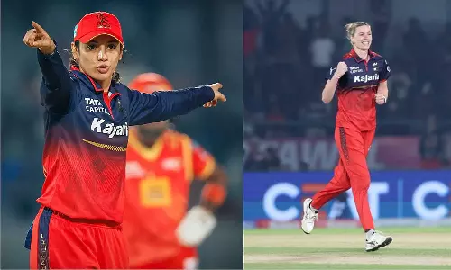 WPL 2026: 5 போட்டிகளிலும் வெற்றி - முதல் அணியாக பிளே ஆப் சுற்றுக்கு முன்னேறிய RCB